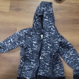 Under Armour Kids Gray and Black Hoodie